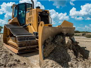 Бульдозер CAT D6N