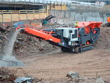 Дробарка будсміття SANDVIK QJ341