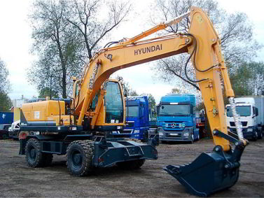 Екскаватор HYUNDAI R180W-9S