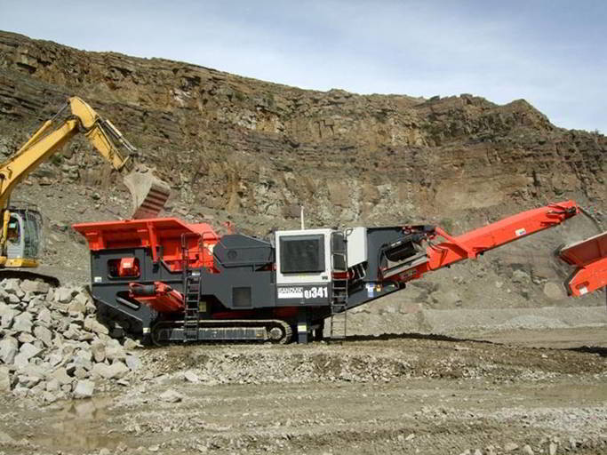 Дробарка будсміття SANDVIK QJ341