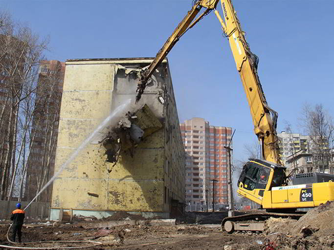 Руйнівник KOMATSU PC 450